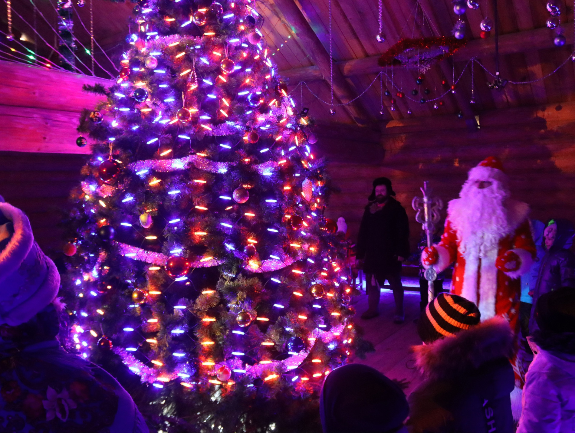 Новогодняя ёлка в музее "Семёнково"