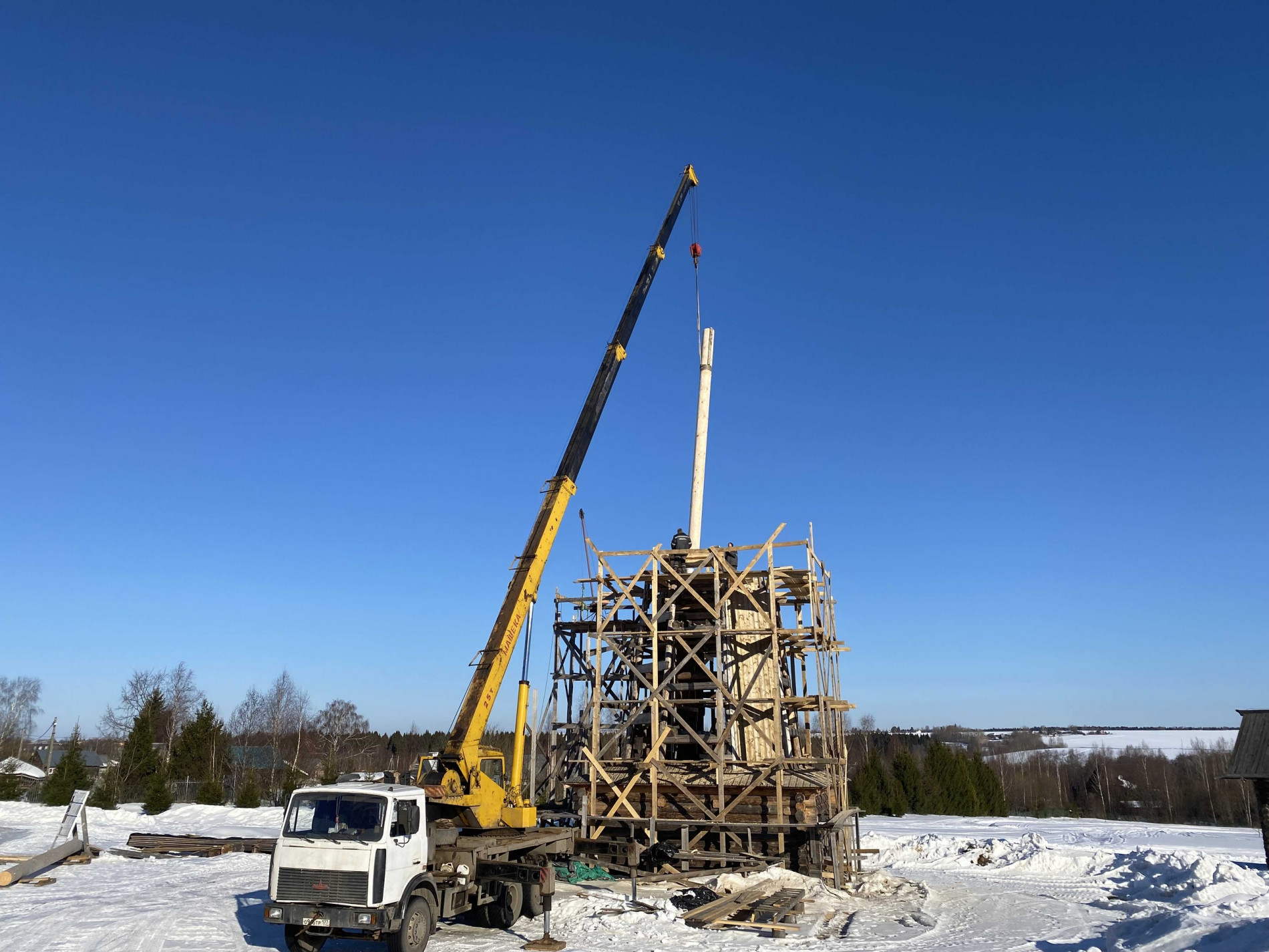 Мельница из Старого села. Март 2022 года